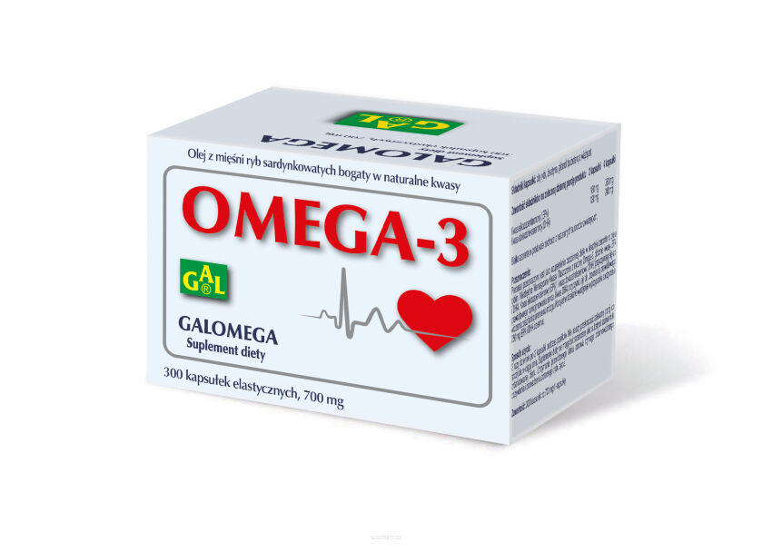 Galomega 700 mg 300 kaps.