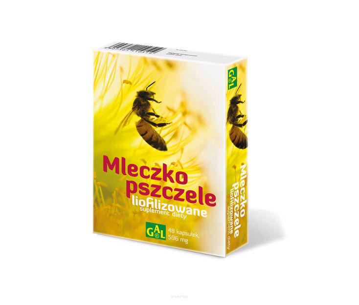 Mleczko pszczele liofilizowane 48 kaps.