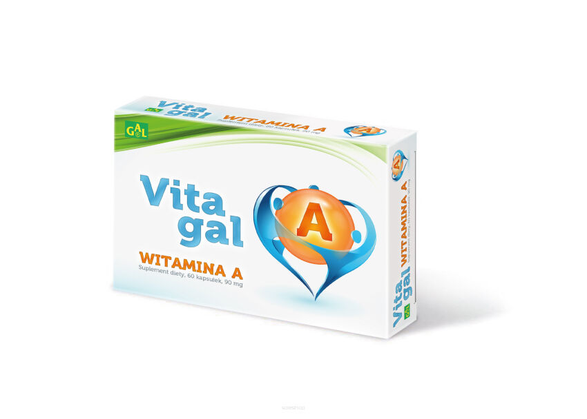 Vitagal Witamina A 60 kaps.